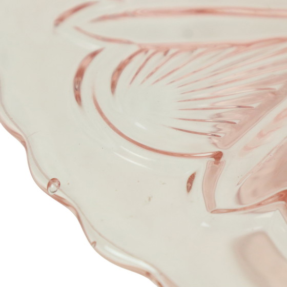 Image 1 of Pink Art Deco Cake Bowl