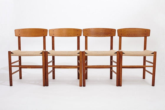 Image 1 of 4x Børge Mogensen J39 chair