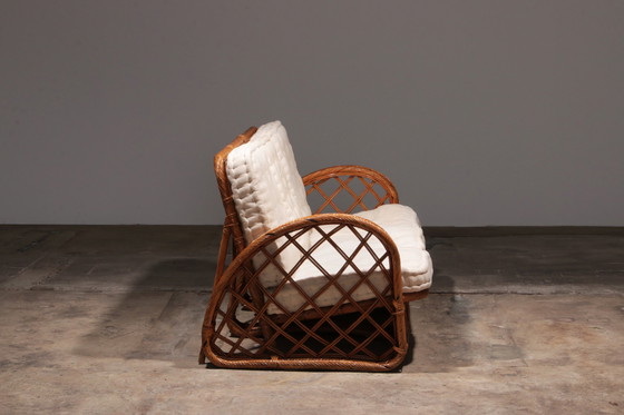 Image 1 of Set de salon en bambou vintage français