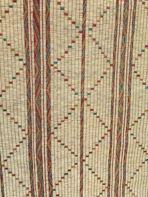 Mauritanian mat Touareg carpet 2.52 X 2.04 M