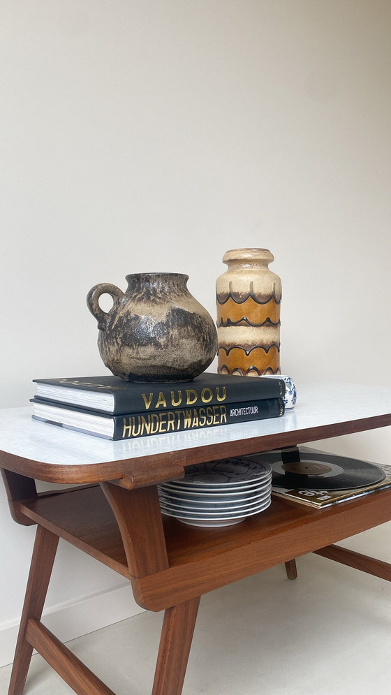 Image 1 of Vintage Wooden Coffee Table With Reversible Top