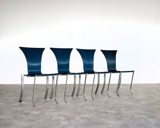 4X Chaises de salle à manger Kff Design