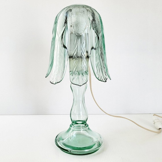 Image 1 of Vintage glass lamp, 1950