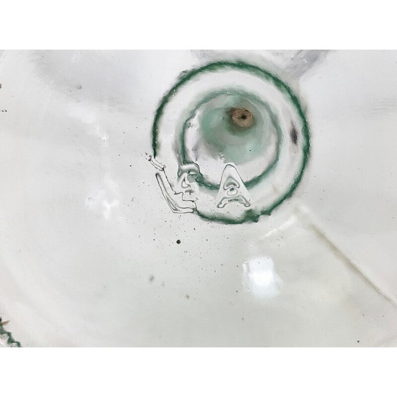 Image 1 of Vintage glass lamp, 1950