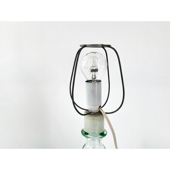 Image 1 of Vintage glass lamp, 1950