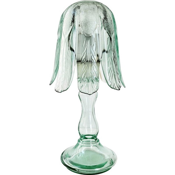 Image 1 of Vintage glass lamp, 1950