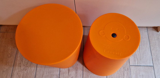 Image 1 of 2x Moooi Container Stool By Marcel Wanders