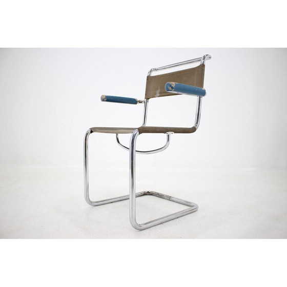 Image 1 of Vintage Bauhaus chair in chrome by Mart Sam, 1930