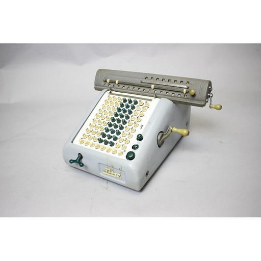 Nisa vintage calculator, Czechoslovakia 1958