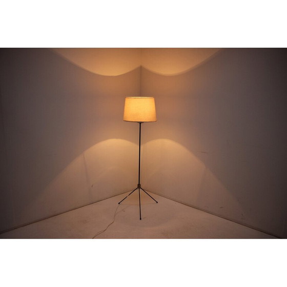 Image 1 of Vintage floor lamp in metal and plastic, Czechoslovakia 1970s