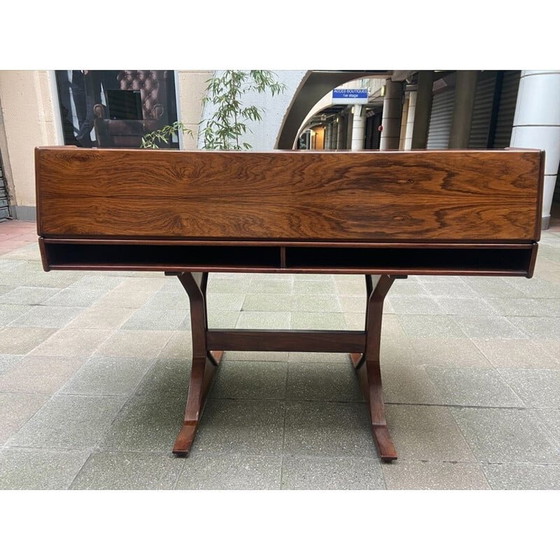 Image 1 of Vintage desk model 530 in rosewood by Gianfranco Frattini for Bernini, 1957