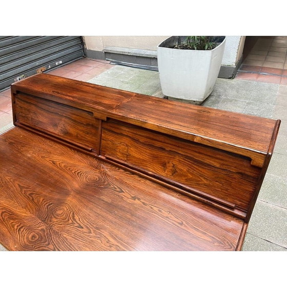 Image 1 of Vintage desk model 530 in rosewood by Gianfranco Frattini for Bernini, 1957