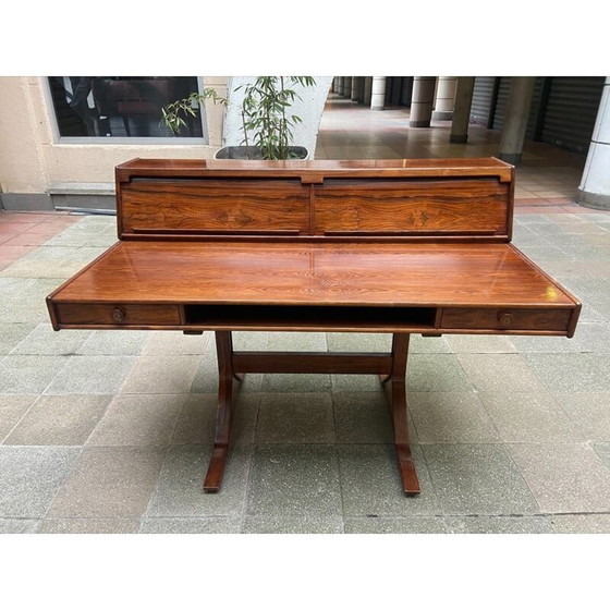 Image 1 of Vintage desk model 530 in rosewood by Gianfranco Frattini for Bernini, 1957