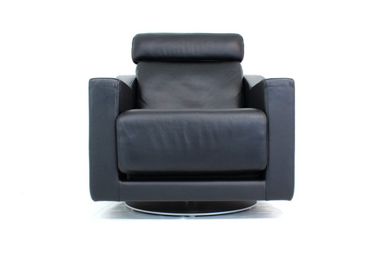 Image 1 of Como nuevo! Rolf Benz 350 Lounge Chair / Sillón con Piel Premium, Precio Orig. 2900,- Euro