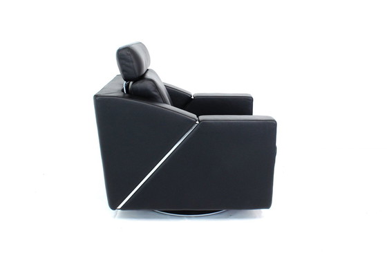 Image 1 of Como nuevo! Rolf Benz 350 Lounge Chair / Sillón con Piel Premium, Precio Orig. 2900,- Euro