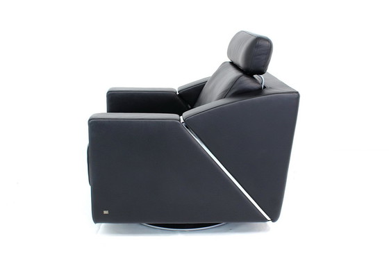 Image 1 of Como nuevo! Rolf Benz 350 Lounge Chair / Sillón con Piel Premium, Precio Orig. 2900,- Euro