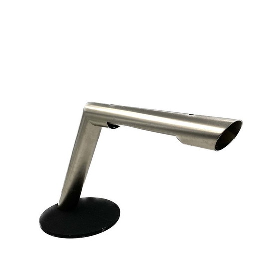 Image 1 of Vintage steel table lamp by Nanda Vigo for Arredoluce, Italy 1970
