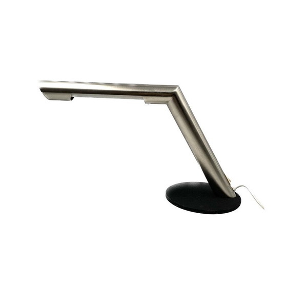 Image 1 of Vintage steel table lamp by Nanda Vigo for Arredoluce, Italy 1970