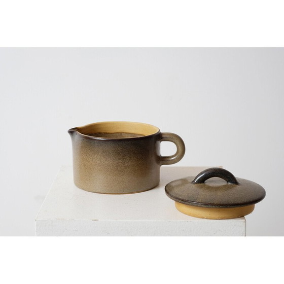 Image 1 of Vintage glazed ceramic pot by Michel and Denise Pointu, 1960