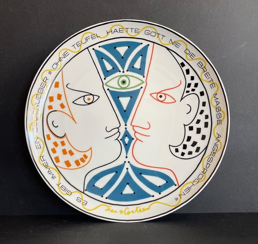 "Jeunesse Franco Allemande" After Jean Cocteau Rosenthal Edition