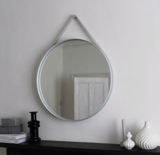 Image 1 of Hay Round Strap Mirror