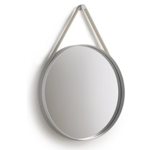 Hay Round Strap Mirror