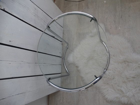 Image 1 of Dutch originals table with chrome tube.