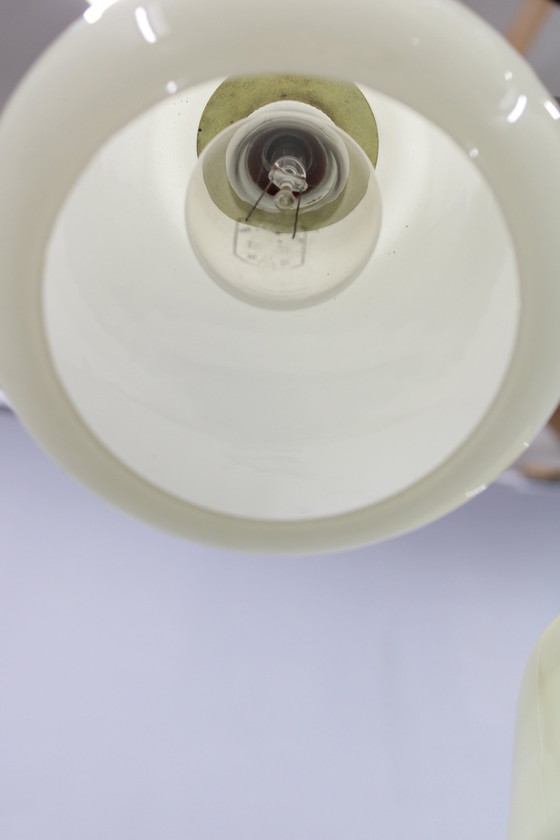 Image 1 of 1930s Art Deco Brass Chandelier, Czechoslovakia