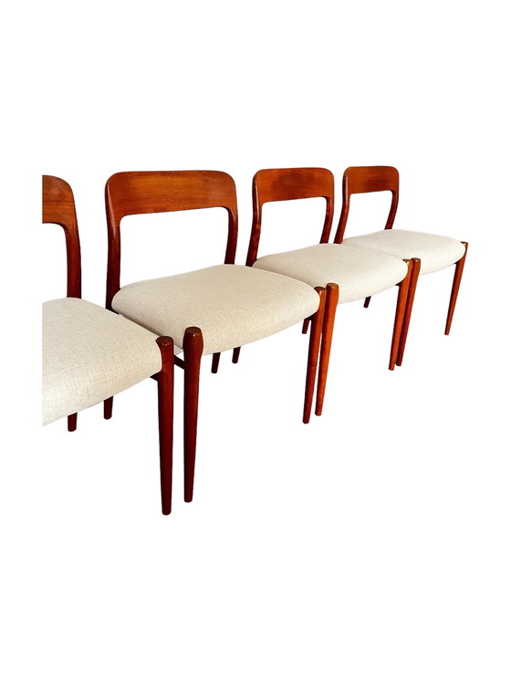 Image 1 of Set of 6 teak chairs