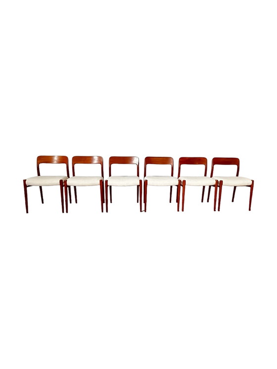 Image 1 of Set of 6 teak chairs