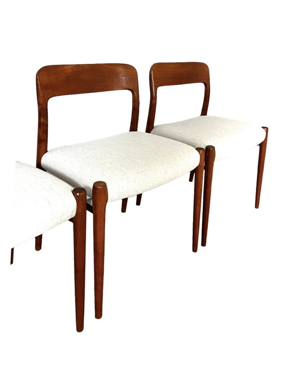 Image 1 of Set of 6 teak chairs