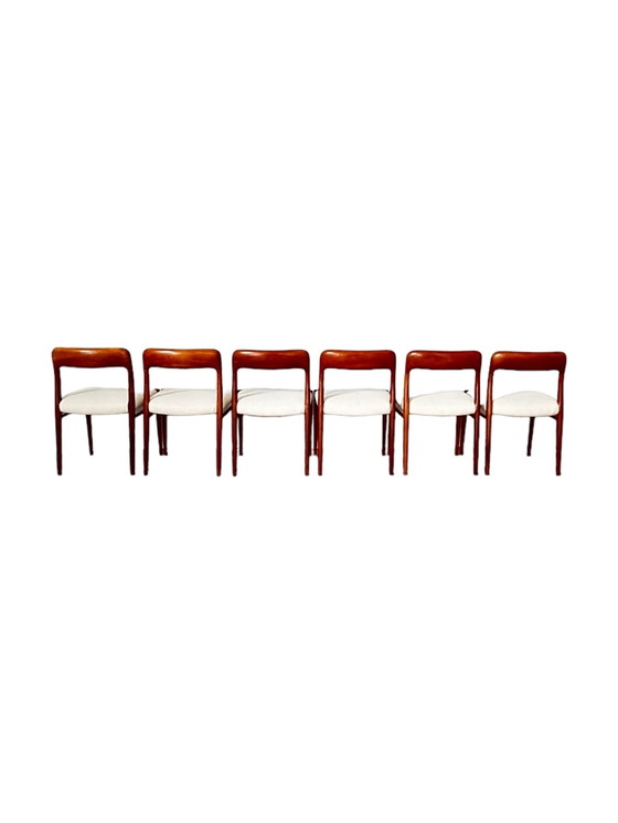 Image 1 of Set of 6 teak chairs