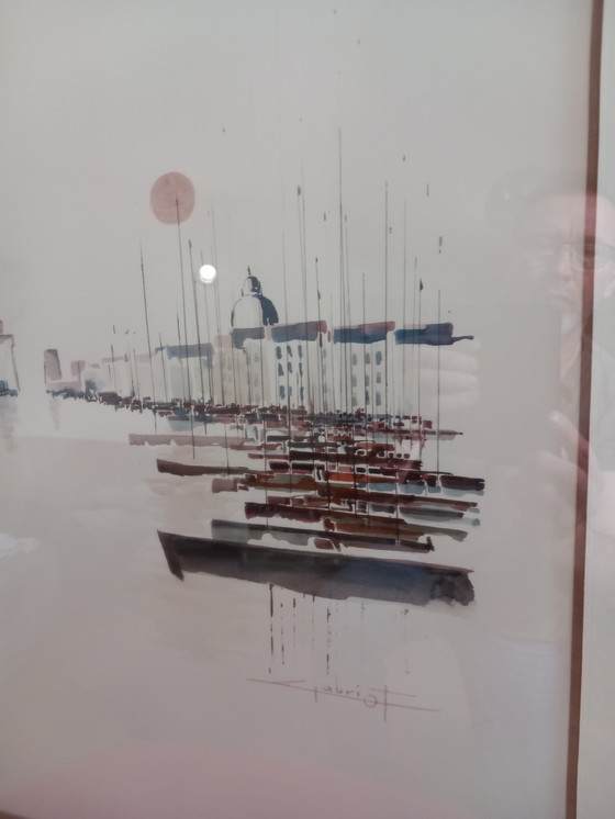 Image 1 of Alain Gabriot - Watercolours of La Rochelle