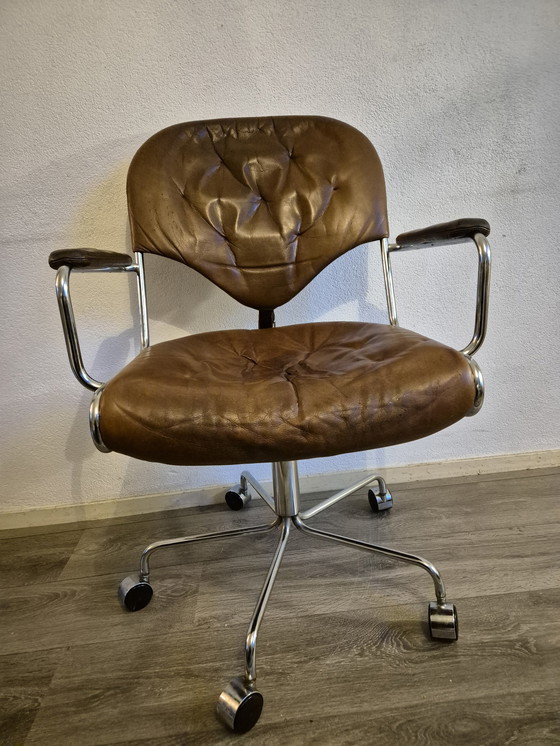 Image 1 of Vintage Sam Larson Sam Swivel Chair For Dux