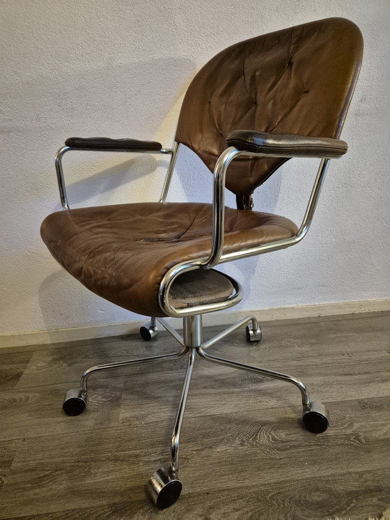 Image 1 of Vintage Sam Larson Sam Swivel Chair For Dux