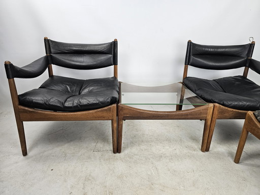 Lounge Set From Kristian Vedel Model Modus Pallisander