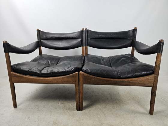 Image 1 of Lounge Set From Kristian Vedel Model Modus Pallisander