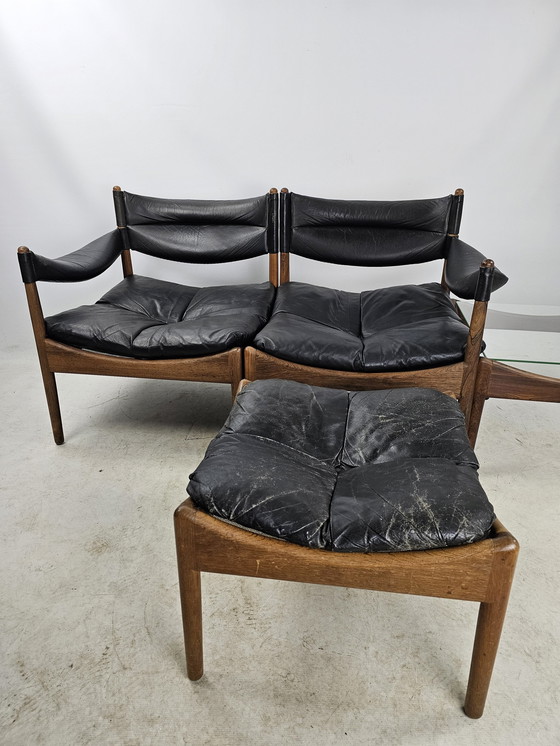 Image 1 of Lounge Set From Kristian Vedel Model Modus Pallisander