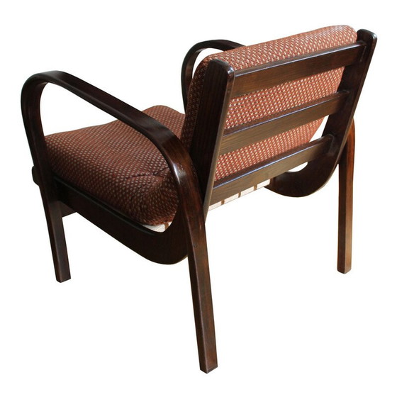 Image 1 of Pair of vintage armchairs by Kropacek and Kozelka for Interier Praha, Czechoslovakia 1950s