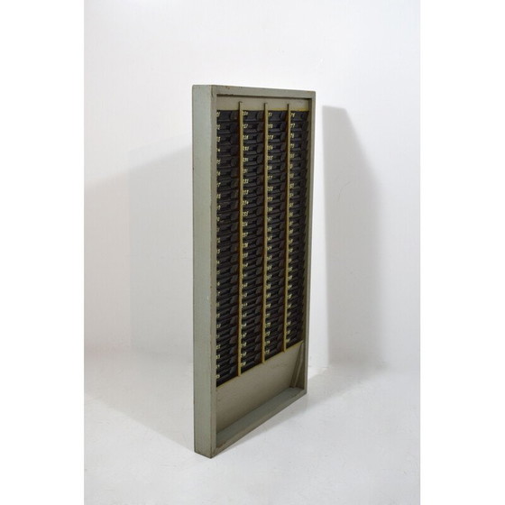 Image 1 of Decorazione vintage in legno e metallo