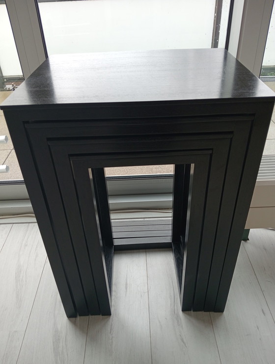 Image 1 of Josef Hoffmann side tables Statztische 8890