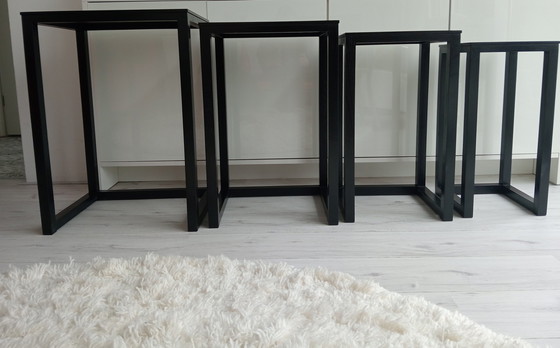 Image 1 of Josef Hoffmann side tables Statztische 8890