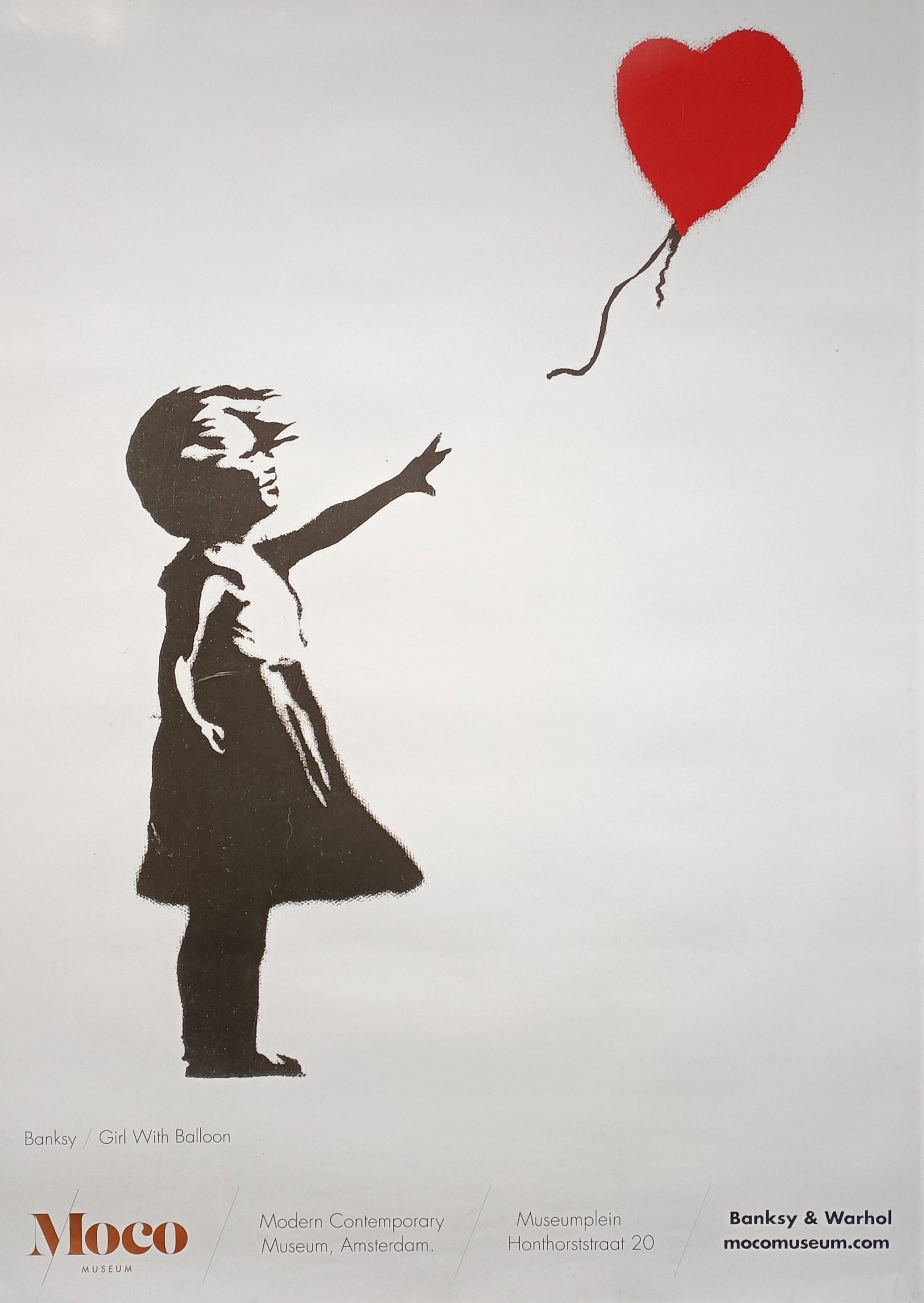 バンクシー　モコミュージアム公式ポスター　BANKSY バンクシー モコミュージアム公式ポスター BANKSY MOCO museum