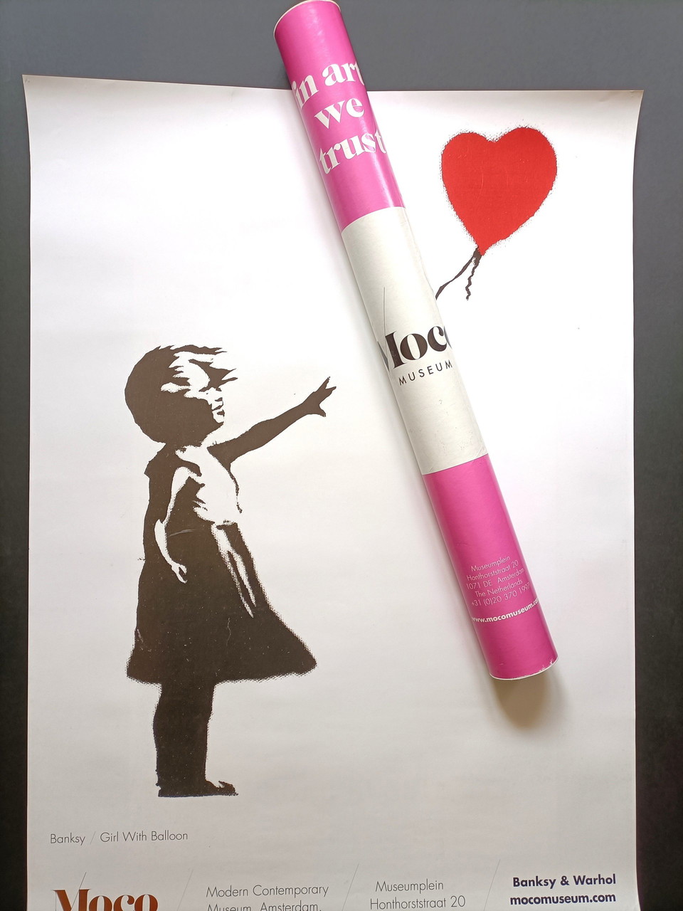 moco musem 限定バンクシーポスター80cm×60cm