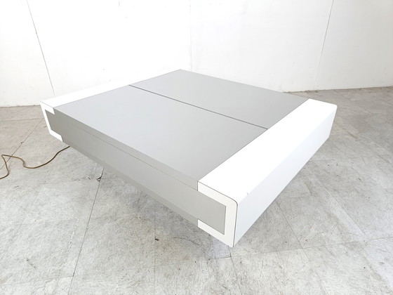 Image 1 of Vintage hidden bar coffee table
