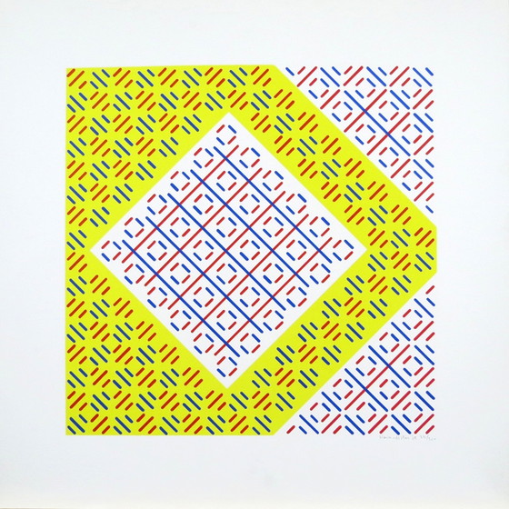 Image 1 of Set of 9 Dutch prints, 1980s