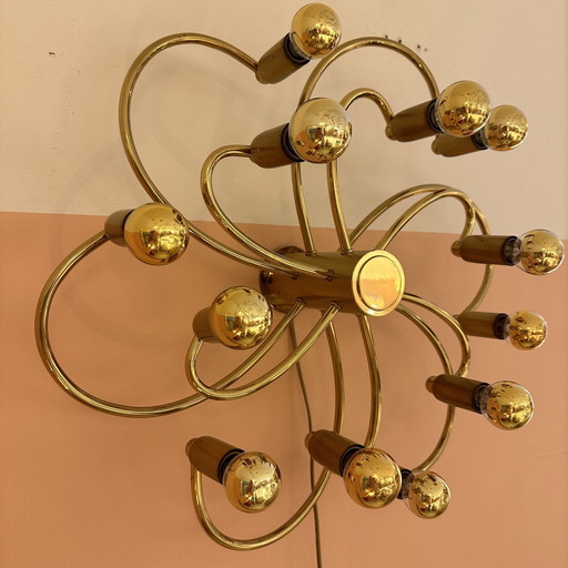 Ceiling/Wall Lamp From 1970 By Scolari For Helestra