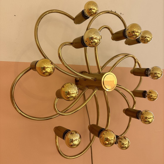 Image 1 of Ceiling/Wall Lamp From 1970 By Scolari For Helestra