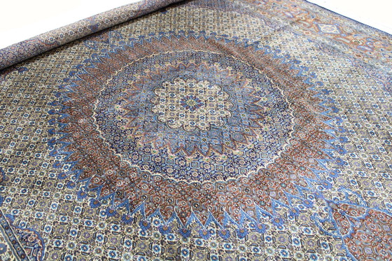 Image 1 of Original Hand-Knotted Persian Carpet Moud Fine Xxl Size 482 X 338 Cm Top Condition