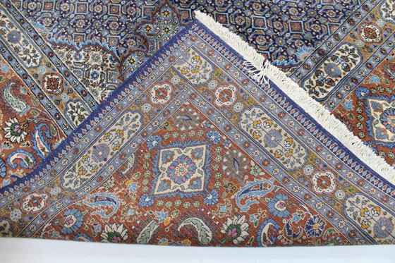 Image 1 of Original Hand-Knotted Persian Carpet Moud Fine Xxl Size 482 X 338 Cm Top Condition